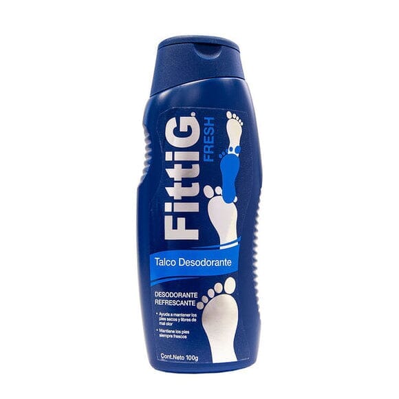 Fittig Fresh Talco Desodorante x 100 g "Azul" Farmex-Pluxee-Persistente